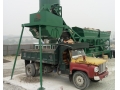 YWBS300 Move type soil mix plant for pug mill in China 