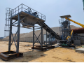 Continuous cement mix plant stationary type 