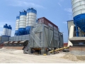 High performance low temperature concrete mixing plant with ice machine and water chiller 
