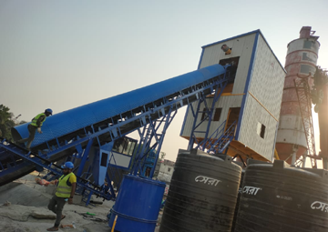 XDM batching plant was successfully installed in Bangladesh during the Epidemic