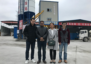 customer from Bangladesh visit our factory  