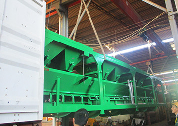 60m3/h concrete batching plant export to Bangladesh