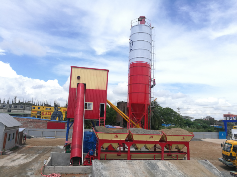 120m3/h Ready Mixed Concrete Mixing Plant