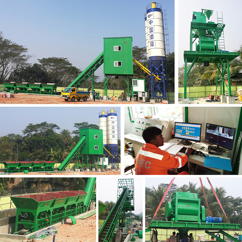 60m3/h Ready Mix Concrete Batching Plant