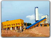 180m3/h concrete batching plant