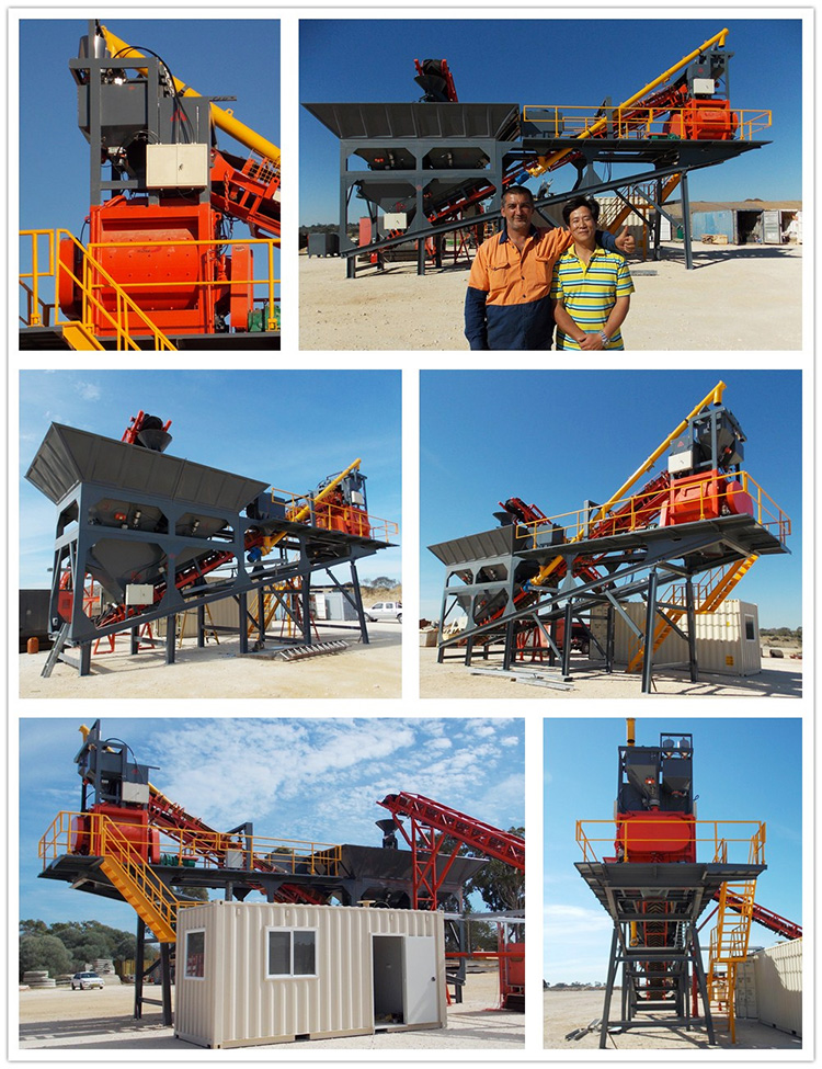 35m3/h Ready mix Concrete Batching Plant