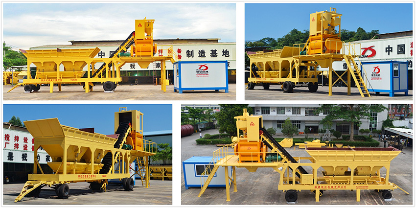 Mobile Concrete Batching Plant