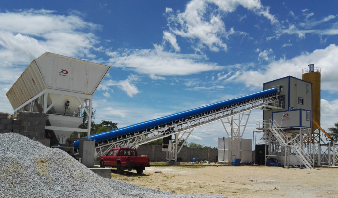 ready mixed concrete batching plant