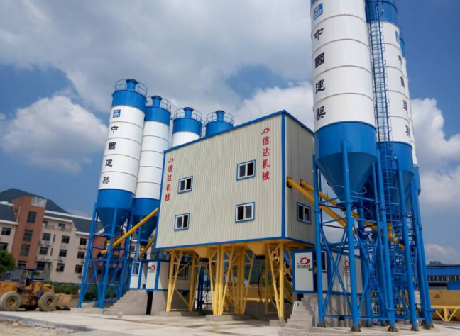 Stationary Concrete Batching Plant