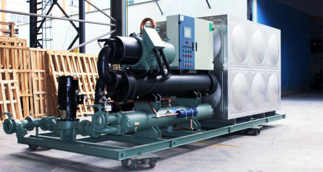 batching plant water chiller