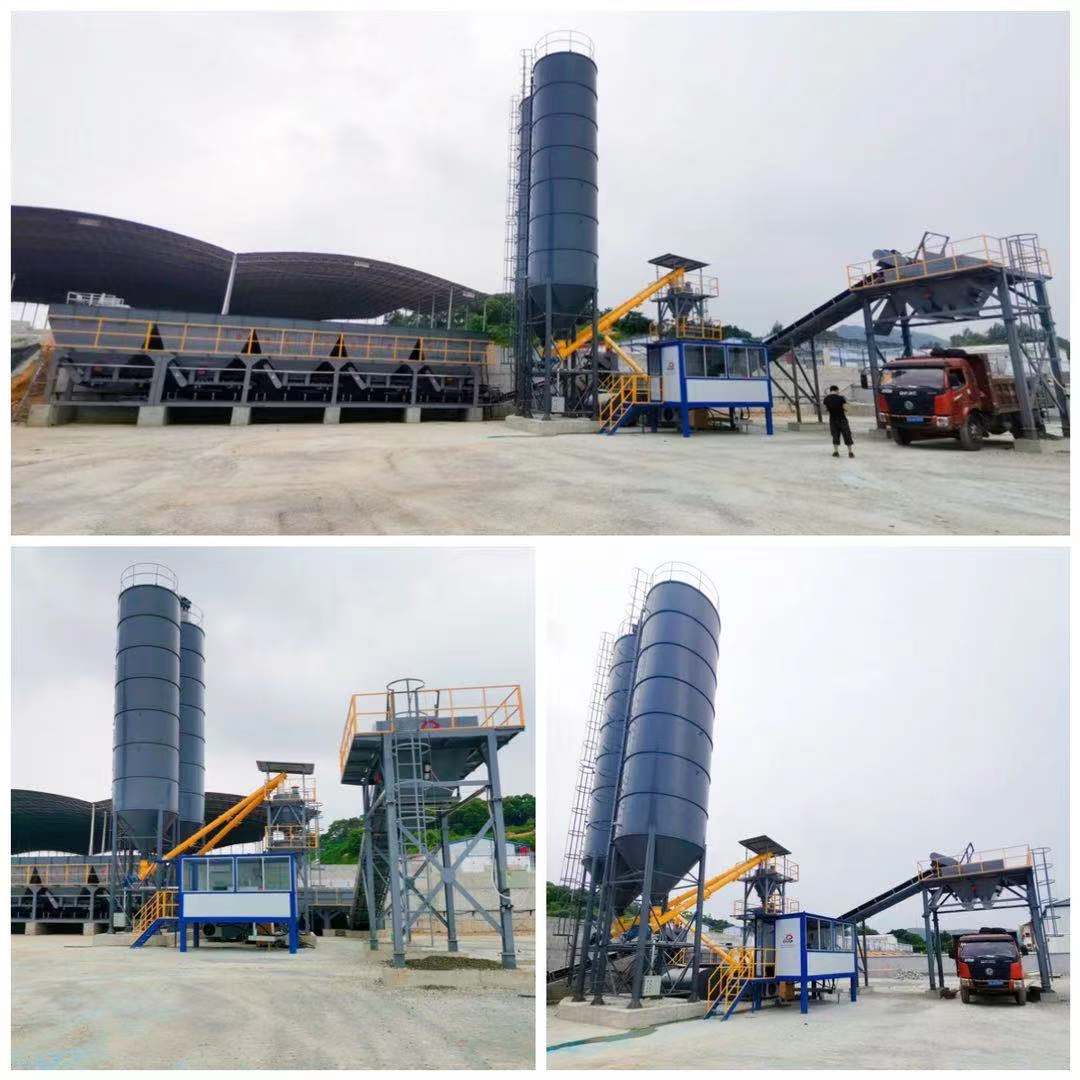 stationary continuous mixing plant