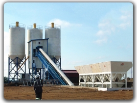 120m3/h Ready Mixed Concrete Mixing Plant