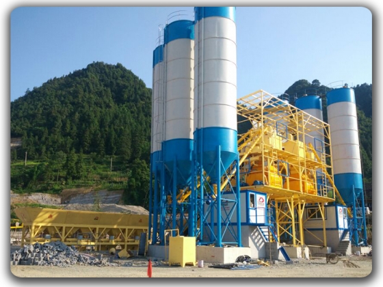 2x90m3/h Concrete Mixing Plant