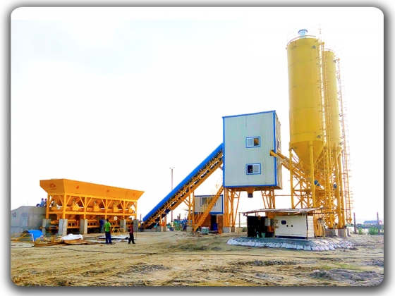 90m3/h Concrete Mixing Plant