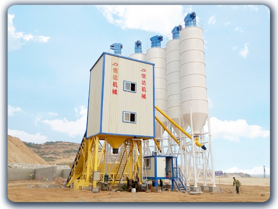 120m3/h Concrete Mixing Plant