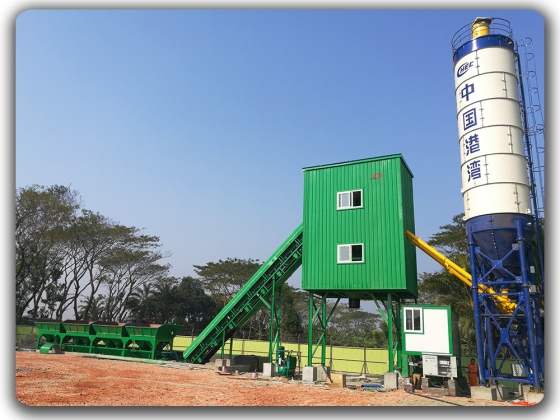 HZS60 Stationary Concrete Batching Plant