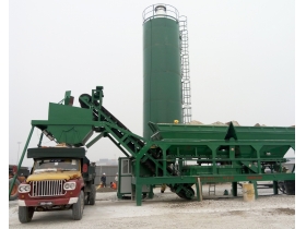 mobile soil mixing plant