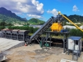 Economical type concrete machinery easy to assemble HZS50 Concrete Mixing Plant 50m3/h 