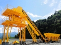 Ready Mix Concrete Machine HZS90 Stationary Concrete Mixing Plant 90m3/h 