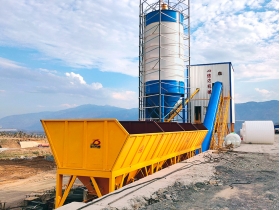 stationary Concrete Mixing Plant 120m3/h