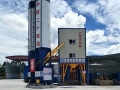 HZS Stationary precast automatic beton plant wet concrete production line concrete mixing machine for sale 