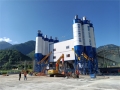 Concrete mixing plant Ready mixed concrete batching plant HZS120 with automatic control system 