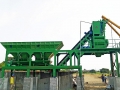High quality China manufacture YHZS35 mobile concrete mixing plant 35m3/h 