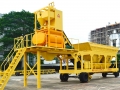 Big portable concrete production machine YHZS75 Mobile Concrete Mixing Plant 75m3/h 