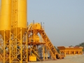 Small concrete mixing plant 60m3/h easy to assemble modular HZS60 concrete batching plant 