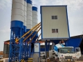 Small concrete mixing plant 60m3/h easy to assemble modular HZS60 concrete batching plant 