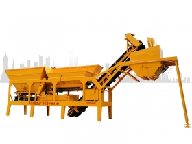 mobile type stabilized soil mixing plant