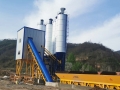 Fully automatic batching plant with PLC control system concrete mixing machine beton plant 