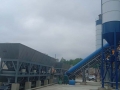 Fully automatic batching plant with PLC control system concrete mixing machine beton plant 