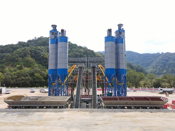 China wet mix concrete batching plant