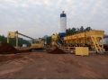 300TPH road base stationary pug mill plant for continuous 