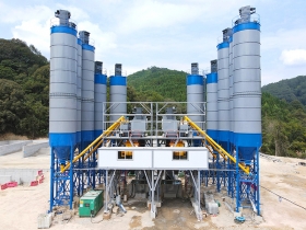 China precast concrete mixing plant