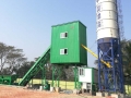 Fully automatic economical stationary secure control concrete batching plant for building and construction 