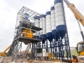 Stationary type HZS120 ready mix Concrete mixing Plant 120m3/h 