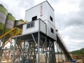 underground Aggregate batcher 180m3/h Ready Mix Concrete Batching Plant HZS180 for Building Materials Company 