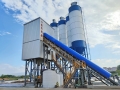 HZS120 ready mix concrete batching plant fixed centrale a beton 120m3/h supplier 