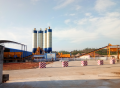 Easy move concrete batch plant concrete continuous soil mix equipment WBS series 