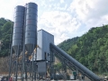 XDM brand ready mixed concrete batching plant HZS120 for construction project 