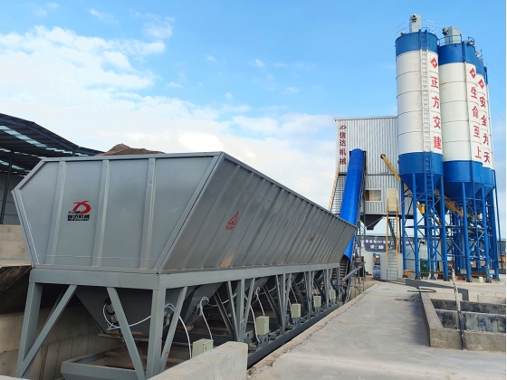 120m3/h beton concrete mixing plant