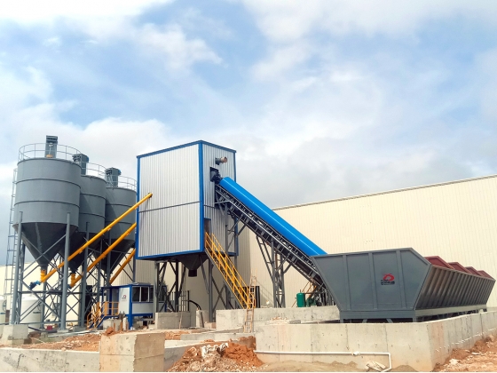 120m3/h precast concrete production line