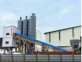 2 cbm volumetric concrete mixer batching plant HZS120 ready mix concrete mixing station 120m3/h 
