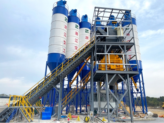 ready mix concrete production machinery