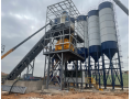 Fixed type of concrete batching plant JS2000 