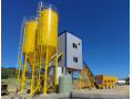 60m3/h Portable Concrete Mix Plant Double Shaft JS1000 