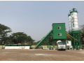 High Efficiency Concrete Batching Plant 60m3/h with double shaft mixer 