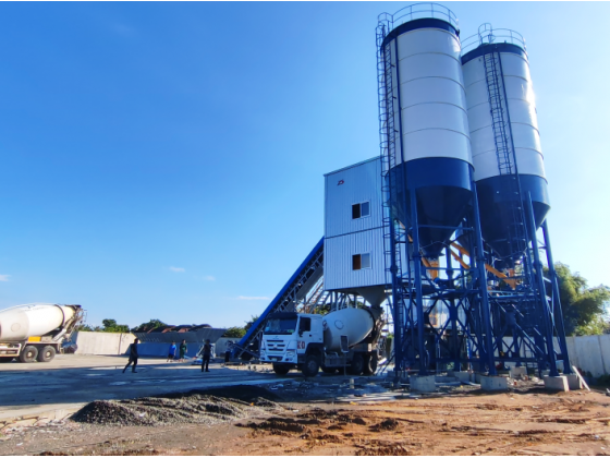 China 2m3 Concrete Mixer Beton Mix Plant HZS120 RMC Plant Manufacturer,Supplier